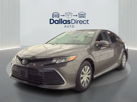 Another view of 2021 Toyota Camry Hybrid LE for sale in Irving, TX at Dallas Direct Auto