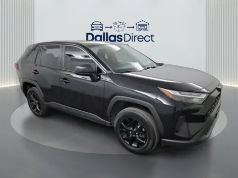 Black 2023 Toyota RAV4 LE for sale in Irving, TX