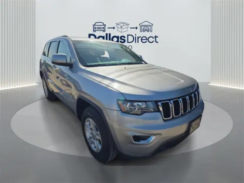 Silver 2017 Jeep Grand Cherokee Laredo for sale in Irving, TX