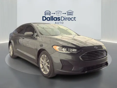 Gray 2020 Ford Fusion SE for sale in Irving, TX