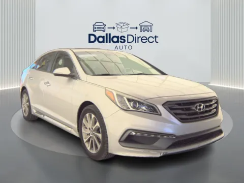 Silver 2017 Hyundai Sonata Sport for sale in Irving, TX