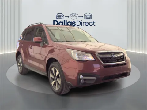 Red 2018 Subaru Forester 2.5i Premium for sale in Irving, TX