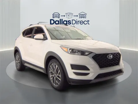 White 2021 Hyundai Tucson SEL for sale in Irving, TX