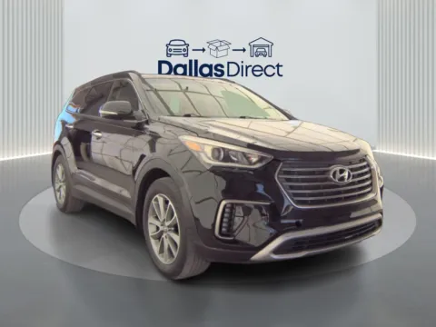 Black 2017 Hyundai Santa Fe Limited for sale in Irving, TX
