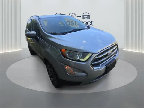 Silver 2020 Ford EcoSport Titanium for sale in Irving, TX