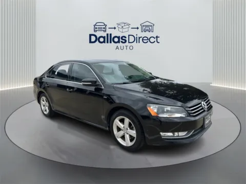 Black 2015 Volkswagen Passat 1.8T Limited Edition for sale in Irving, TX
