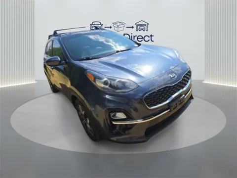 Blue 2021 Kia Sportage EX for sale in Irving, TX