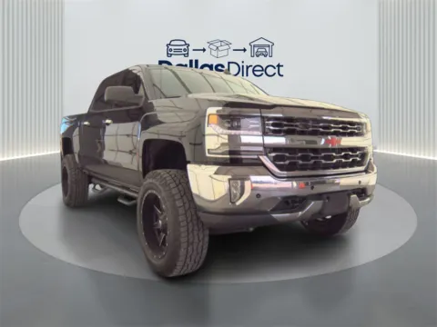Black 2017 Chevrolet Silverado 1500 LTZ for sale in Irving, TX