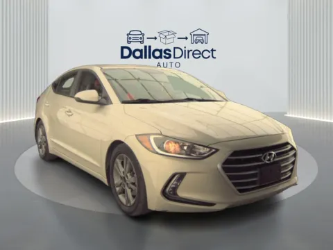 Beige 2017 Hyundai Elantra SE for sale in Irving, TX