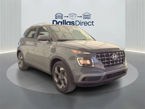 Gray 2021 Hyundai Venue SEL for sale in Irving, TX