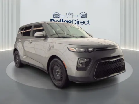 Gray 2022 Kia Soul LX for sale in Irving, TX