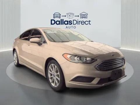 White 2017 Ford Fusion SE for sale in Irving, TX