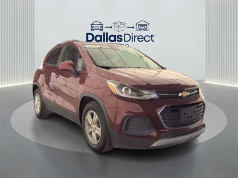 Red 2021 Chevrolet Trax LT for sale in Irving, TX