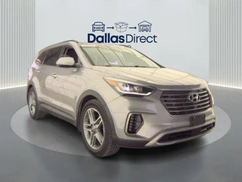 Gray 2017 Hyundai Santa Fe SE Ultimate for sale in Irving, TX