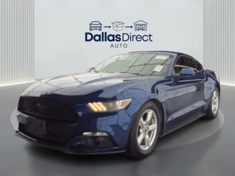 Another view of 2015 Ford Mustang EcoBoost for sale in Irving, TX at Dallas Direct Auto