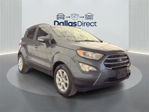 Gray 2021 Ford EcoSport SE for sale in Irving, TX