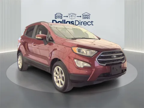 Red 2019 Ford EcoSport SE for sale in Irving, TX