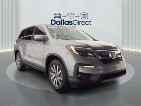 Gray 2021 Honda Pilot EX-L for sale in Irving, TX