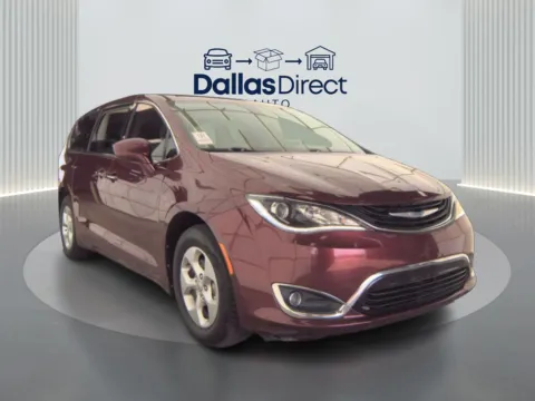 Red 2018 Chrysler Pacifica Hybrid Touring Plus for sale in Irving, TX