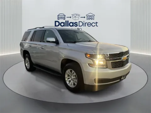 Silver 2018 Chevrolet Tahoe LT for sale in Irving, TX