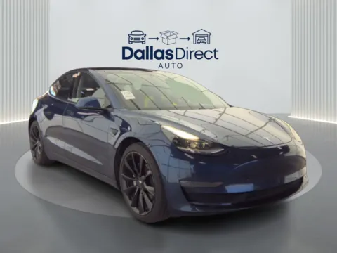 Blue 2021 Tesla Model 3 Long Range for sale in Irving, TX