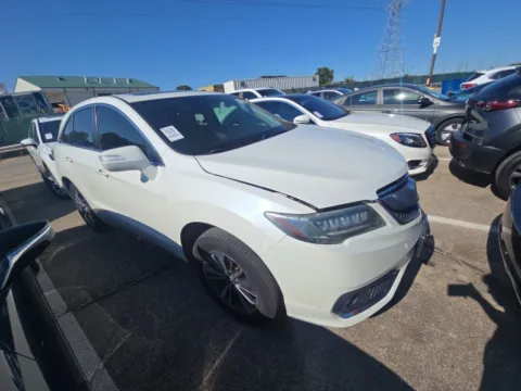White 2017 Acura RDX Advance Package for sale in Irving, TX