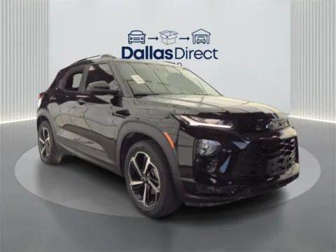 Black 2022 Chevrolet TrailBlazer RS for sale in Irving, TX