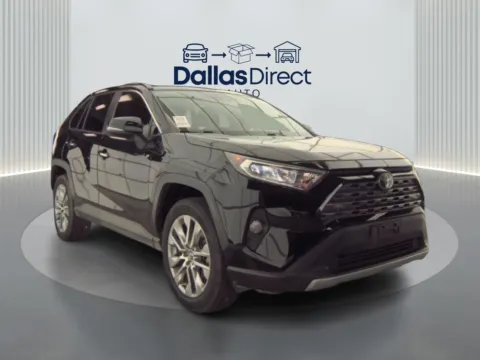 Black 2020 Toyota RAV4 Limited for sale in Irving, TX