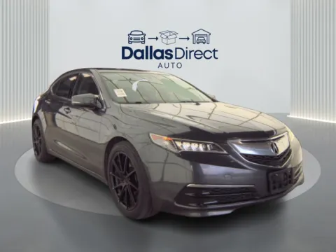 Gray 2015 Acura TLX V6 for sale in Irving, TX