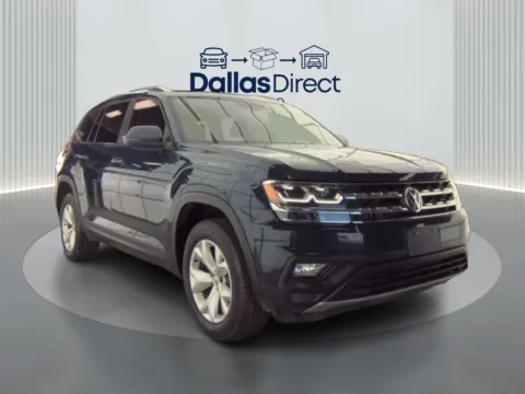 Blue 2019 Volkswagen Atlas 2.0T SE for sale in Irving, TX