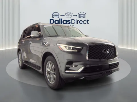 Photos of 2018 INFINITI QX80 for sale in Irving, TX at Dallas Direct Auto