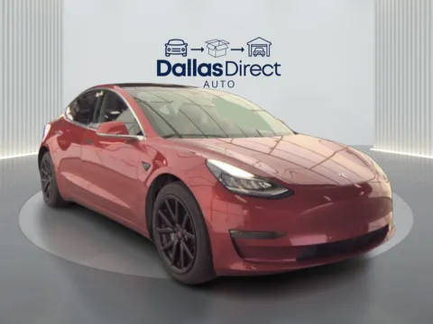 Red 2020 Tesla Model 3 Long Range for sale in Irving, TX
