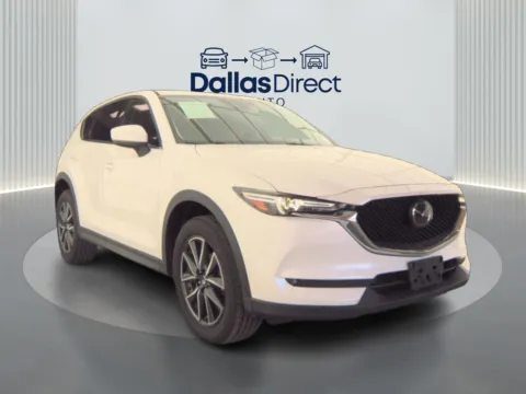 White 2017 Mazda CX-5 Grand Touring for sale in Irving, TX