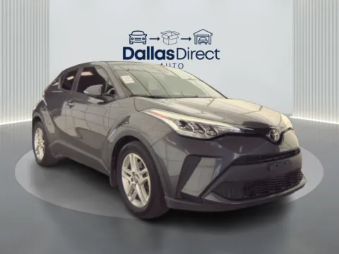 Gray 2021 Toyota C-HR LE for sale in Irving, TX