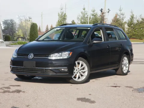 Black 2018 Volkswagen Golf SportWagen S for sale in Irving, TX