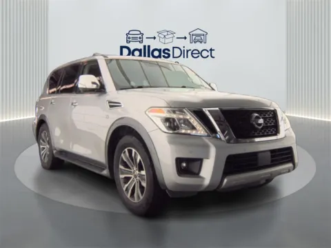 Silver 2018 Nissan Armada SL for sale in Irving, TX