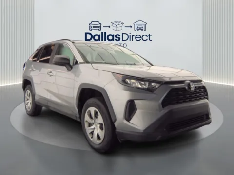 Green 2021 Toyota RAV4 LE for sale in Irving, TX