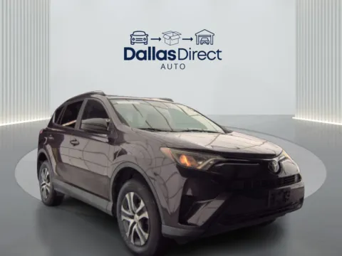 Black 2017 Toyota RAV4 LE for sale in Irving, TX