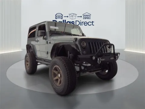 Gray 2015 Jeep Wrangler Sport for sale in Irving, TX
