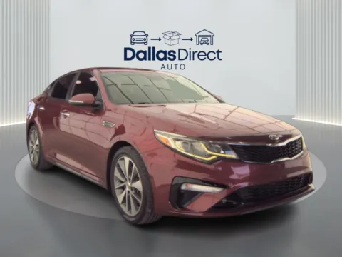 Red 2019 Kia Optima S for sale in Irving, TX