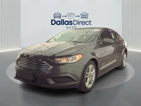 Another view of 2018 Ford Fusion Hybrid S for sale in Irving, TX at Dallas Direct Auto