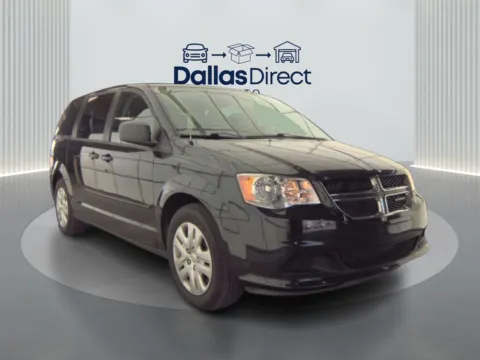 Black 2017 Dodge Grand Caravan SE for sale in Irving, TX