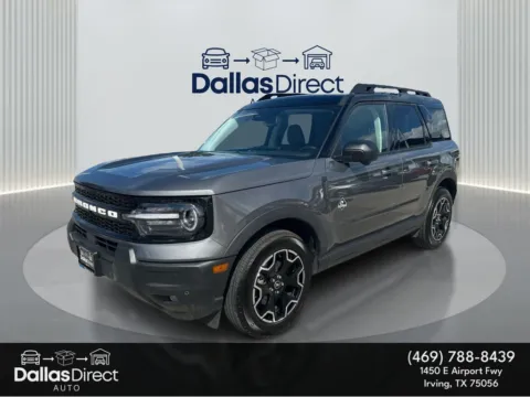 Gray 2025 Ford Bronco Sport Outer Banks for sale in Irving, TX