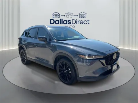 Gray 2022 Mazda CX-5 2.5 S Carbon Edition for sale in Irving, TX