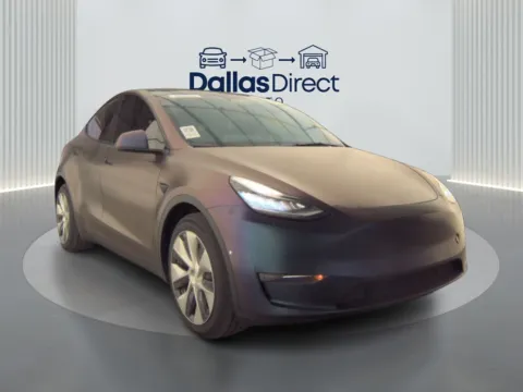 White 2021 Tesla Model Y Long Range for sale in Irving, TX