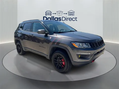 Gray 2020 Jeep Compass Trailhawk for sale in Irving, TX