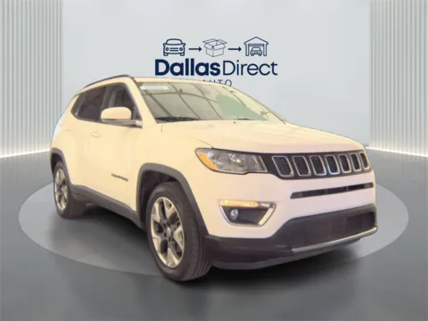 White 2020 Jeep Compass Limited for sale in Irving, TX