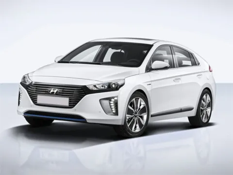 White 2019 Hyundai Ioniq Hybrid Limited for sale in Irving, TX