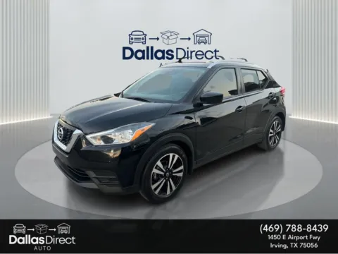 Black 2020 Nissan Kicks SV for sale in Irving, TX