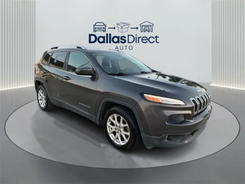 Gray 2017 Jeep Cherokee Latitude for sale in Irving, TX